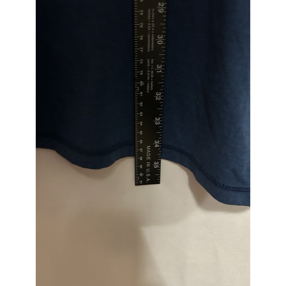 Carhartt Force T Shirt Mens 3XL Tall Blue Relaxed Fit Pocket Workwear - Picture 6 of 6
